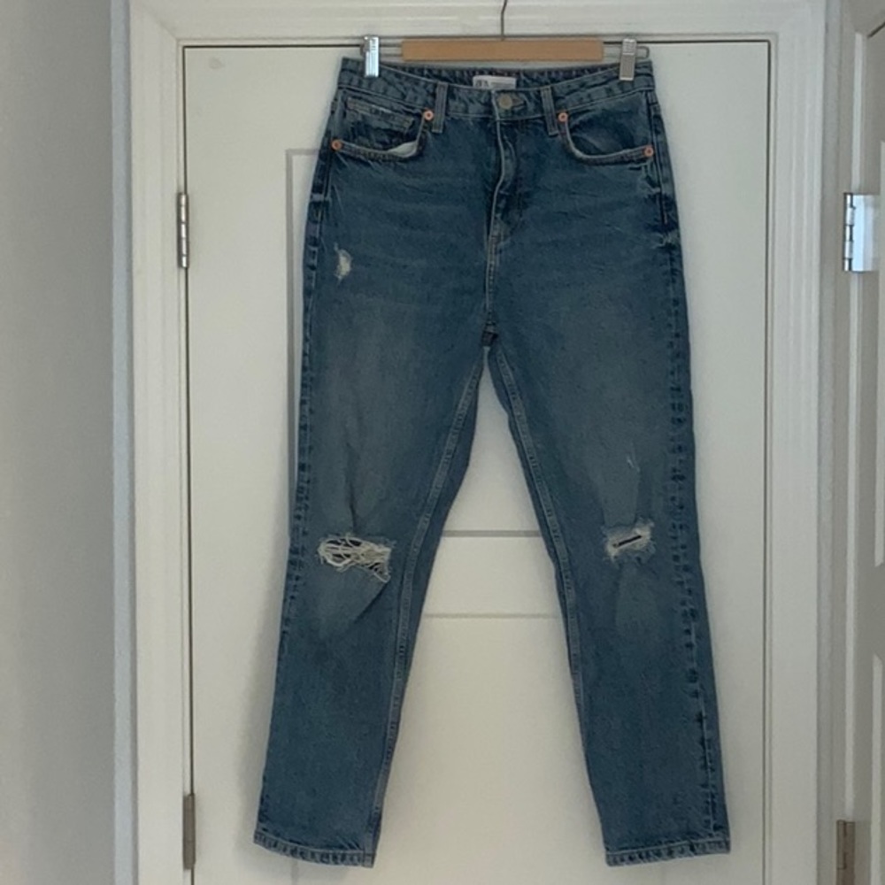 Worn once Zara boyfriend jeans
